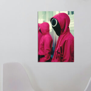 Squid game pink soldiers Poster