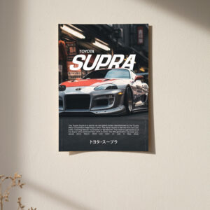 Toyota supra Poster 