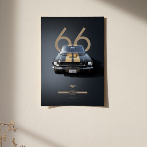 1965 Shelby mustang GT 350 Poster