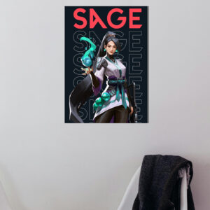 Sage Poster (Valorant)