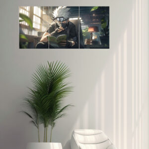 Kakashi Hatake Split Design Poster