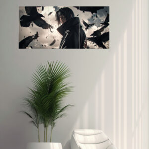 Itachi Uchiha Split Design Poster