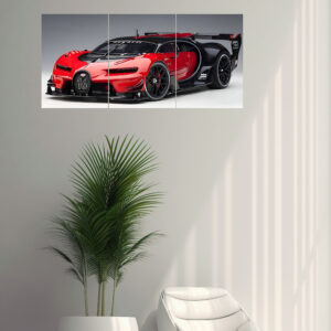 Bugatti Split Design Poster