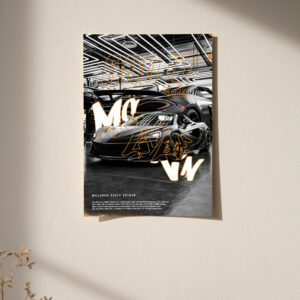 McLaren 600lt spider Poster