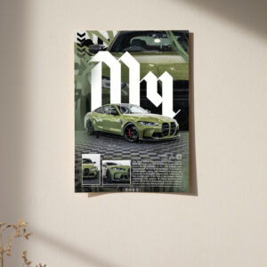 BMW M4 Poster