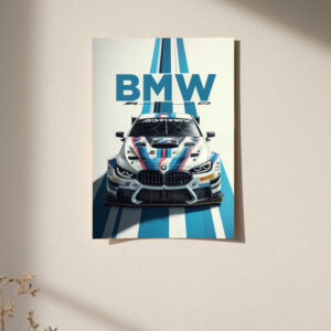 BMW M4 Competition Poster