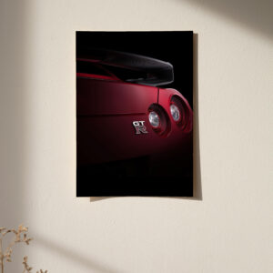 Nissan GTR Poster