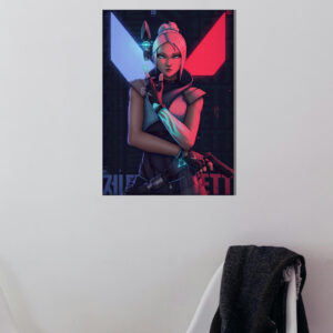 Jett Valorant Poster