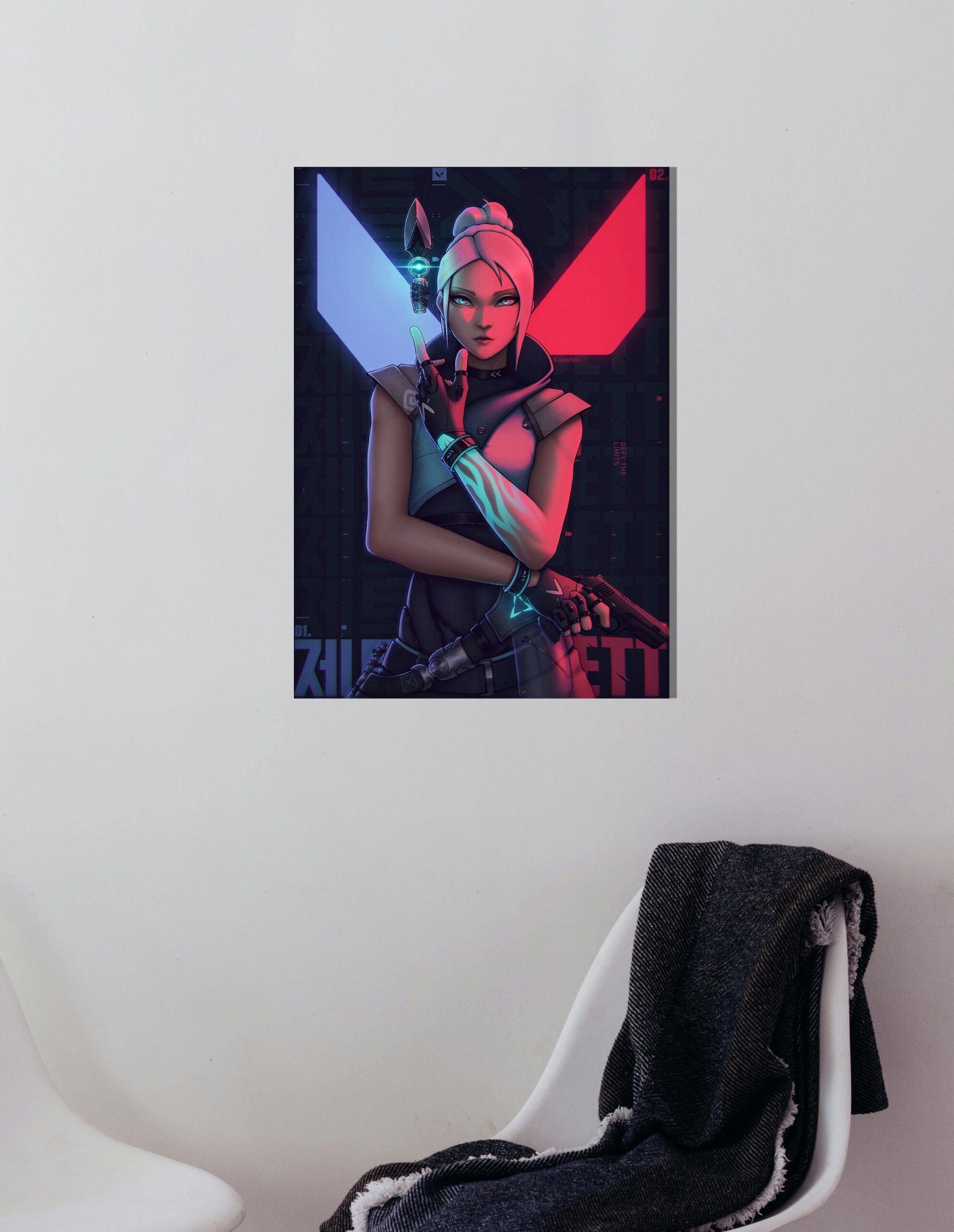 Jett Valorant Poster