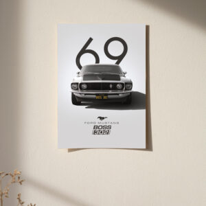 Ford Mustang Boss 302 Poster