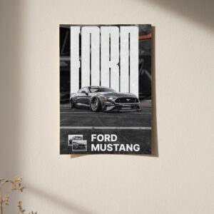 Ford Mustang Poster