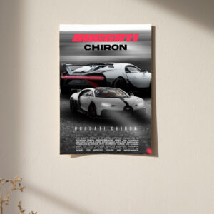 Bugatti Chiron Poster