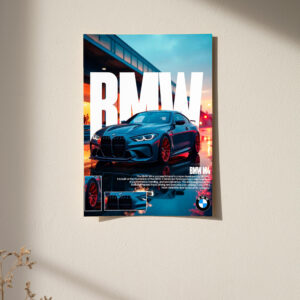 BMW M4 Poster