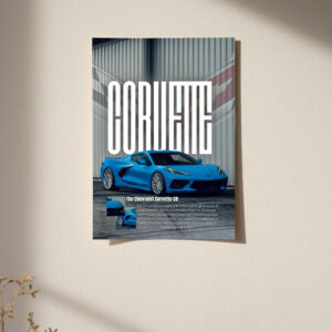 Chevrolet Corvette c8 Poster
