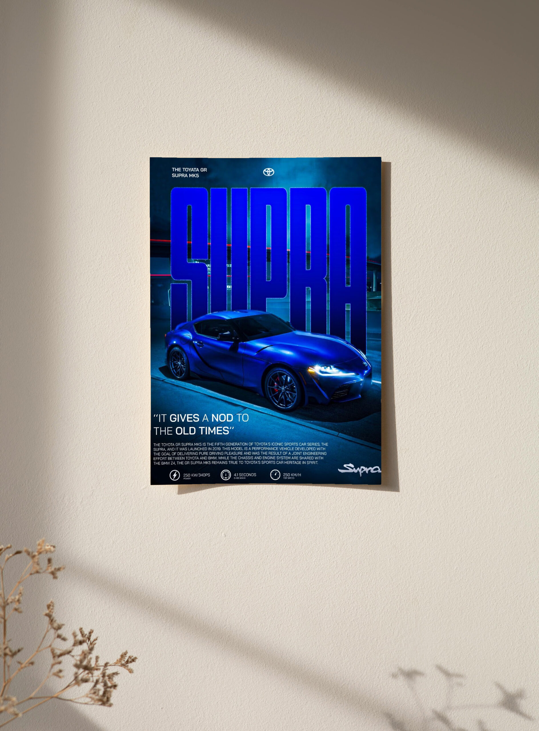 Supra MK5 Poster