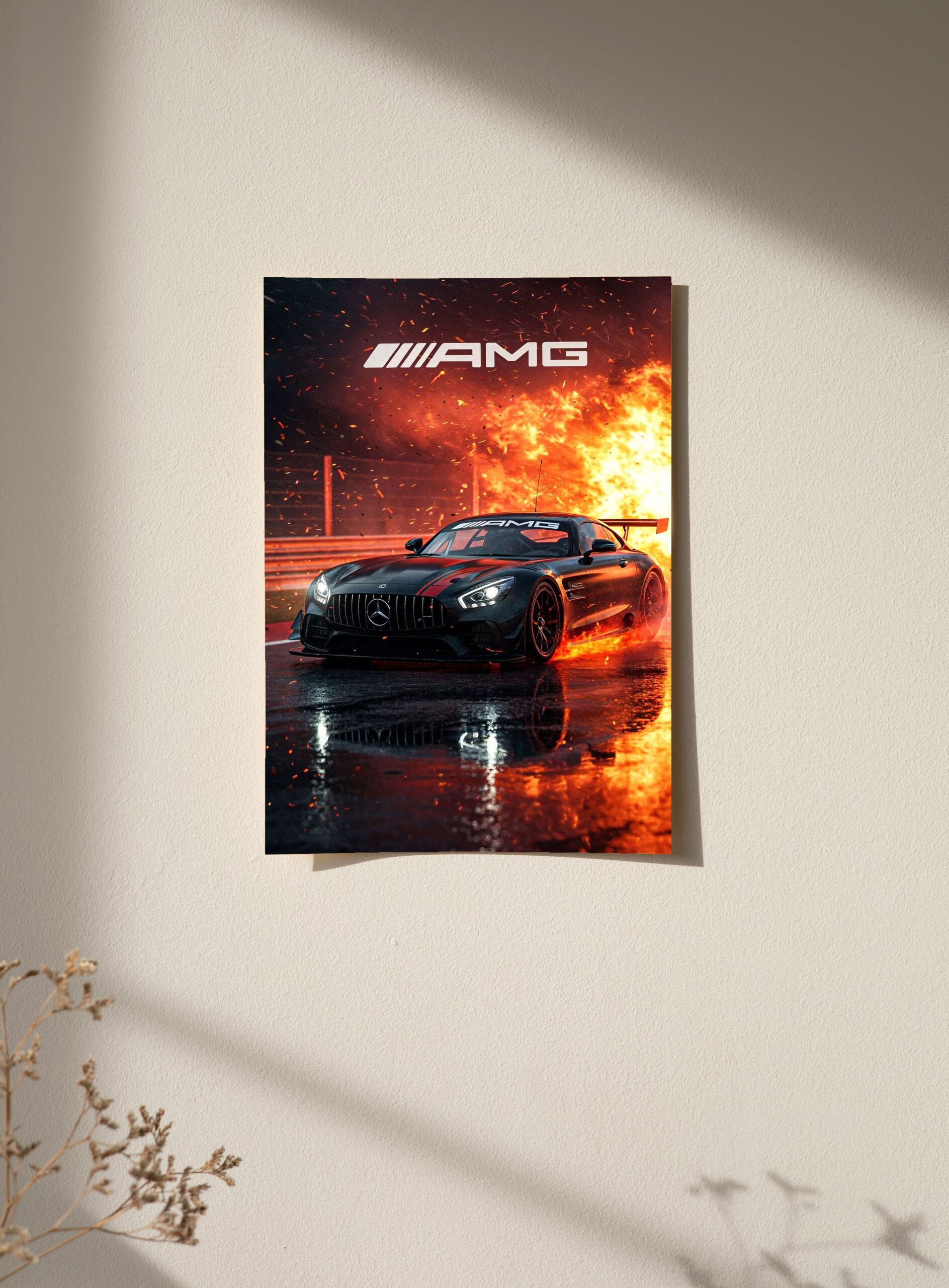 Mercedes AMG Poster