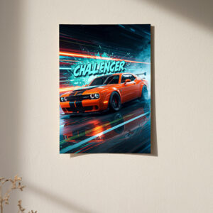 Dodge Challenger Poster