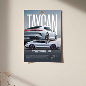 Porsche Taycan Poster