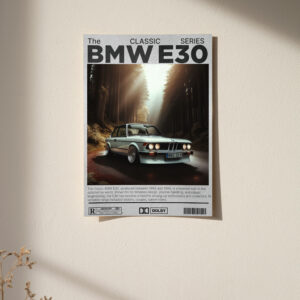BMW E30 Poster