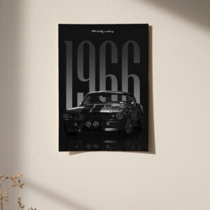 1966 Shelby Mustang Poster