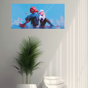 Spider-Man Split Design Poster