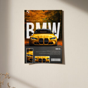 BMW M4 Poster