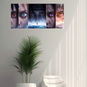 Anime Split Design Poster