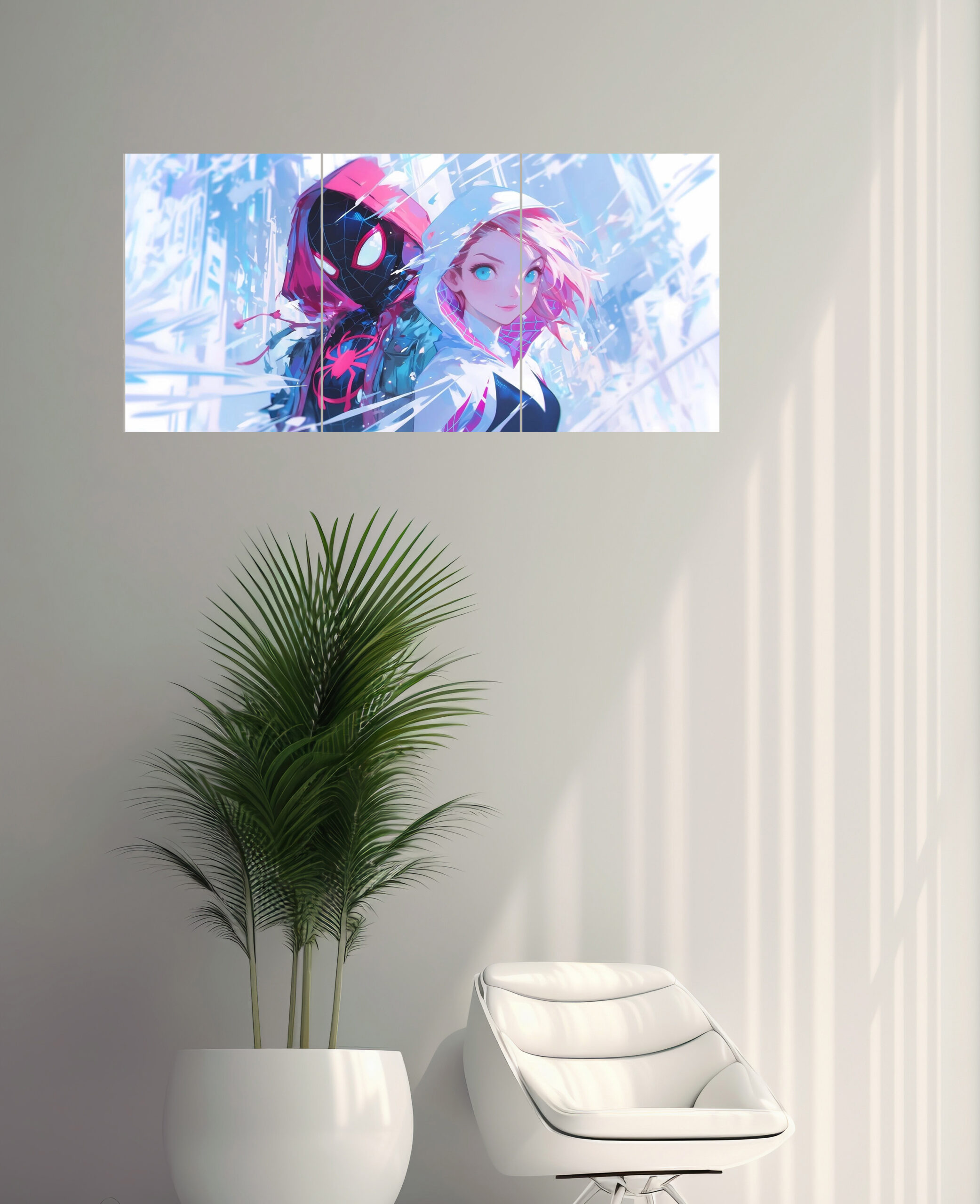 Spider-Man Split Design Poster