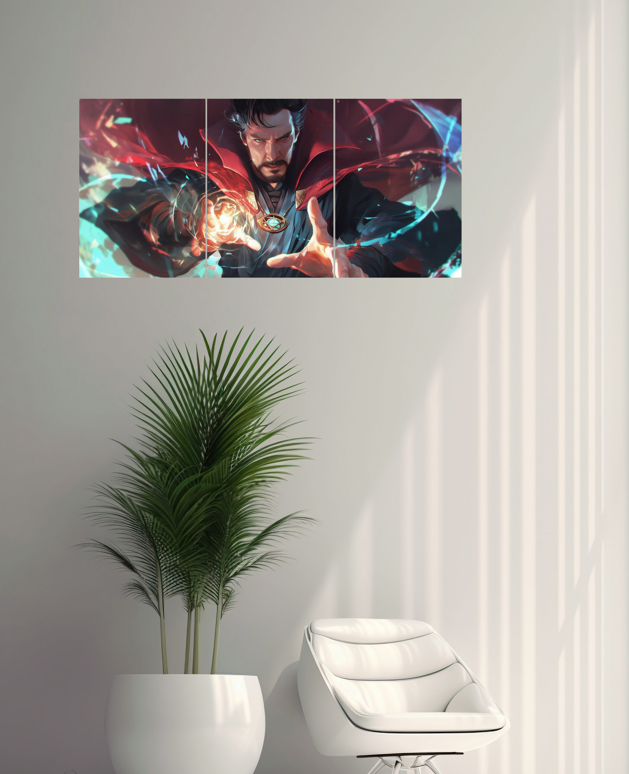 Doctor Strange Split Design Poster