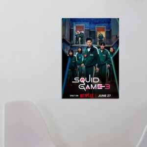 Squid game season 3 Poster