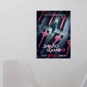 Squid game season 3 Poster