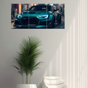 Audi Split Design Poster