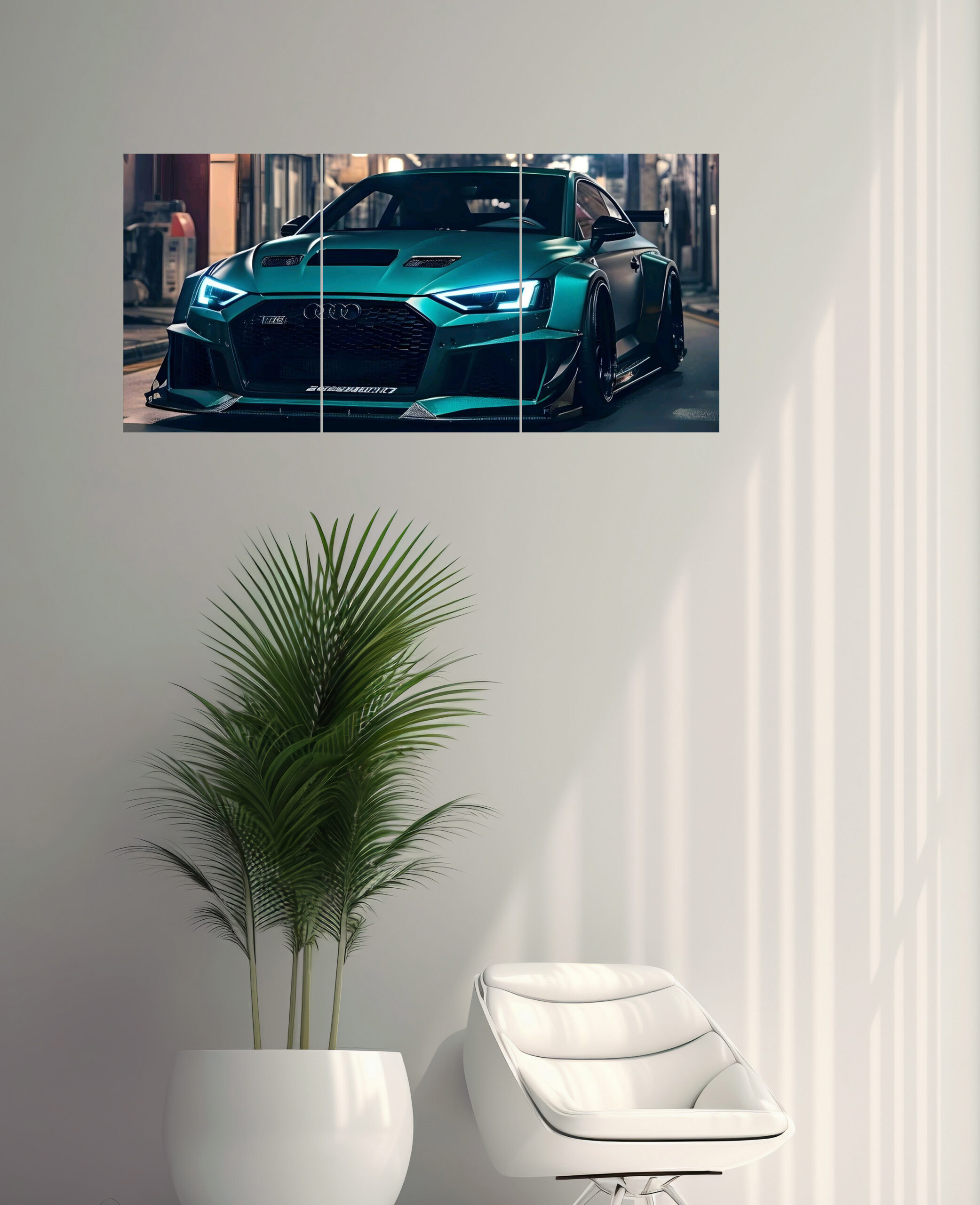 Audi Split Design Poster