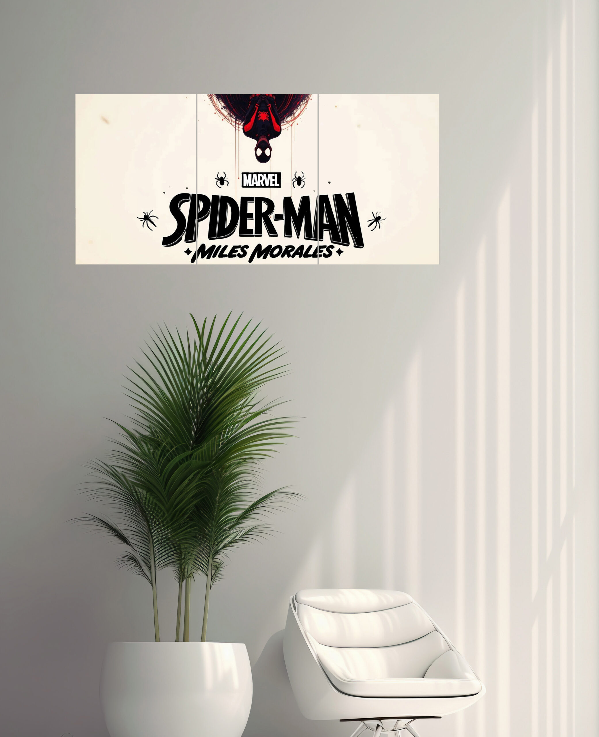 Spider-Man Split Design Poster