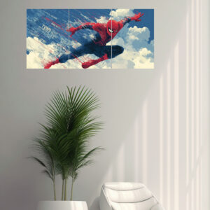 Spider-Man Split Design Poster