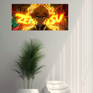 Zenitsu Split Design Poster