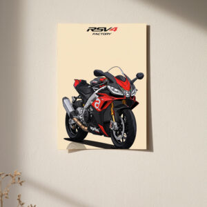 Aprilia r5v4 Poster