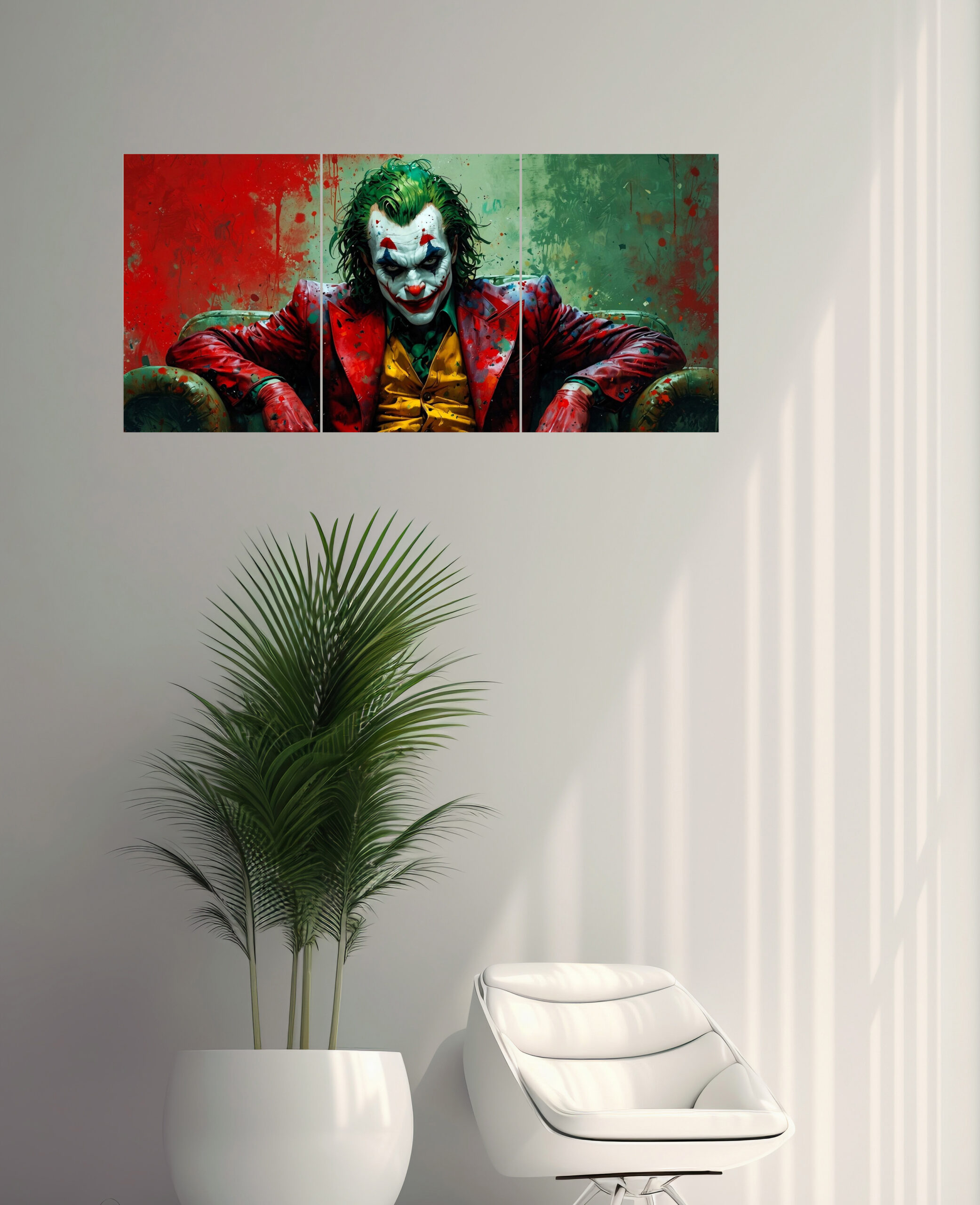 Jocker Split Design Poster