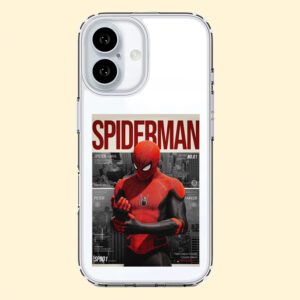 Spider man post card